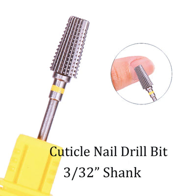 1pc Tungsten Carbide Nail Drill Bit Cutter For Manicure Machine Carbide Electric Nail Drill Milling Cutter For Nail Accessories