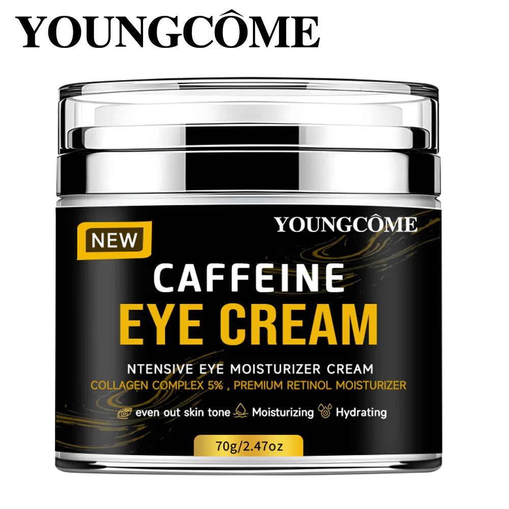 Caffeine Eye Stick Fade Dark Circles Eye Cream Firming Removal Puffiness Nourishing Moisturizing Lightening Eye Cream Stick 5pcs