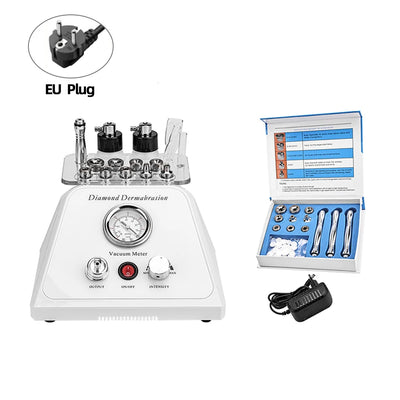 New Diamond Microdermabrasion Machine Exfoliation Facial Dermabrasion Devices Vacuum Wrinkle Removal Peeling Skin Care Tools