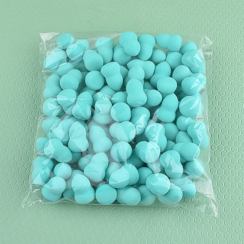 6/30/100Pcs Mini Makeup Sponge Soft Cute Face Beauty Egg Cosmetic Powder Puff for Foundation Cream Concealer Makeup Blender Tool