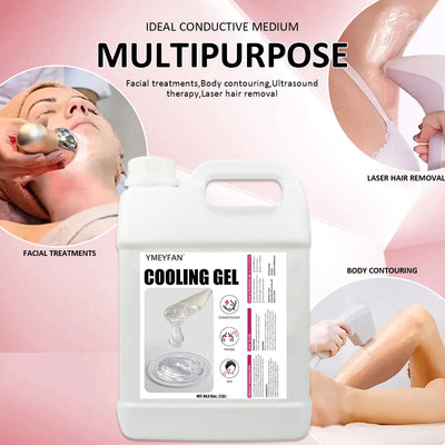 2.5L Gel Conductor Radiofrecuencia y Cavitacion Clear Contact Gel for Ultrasound Beauty Face and Body Skin Care