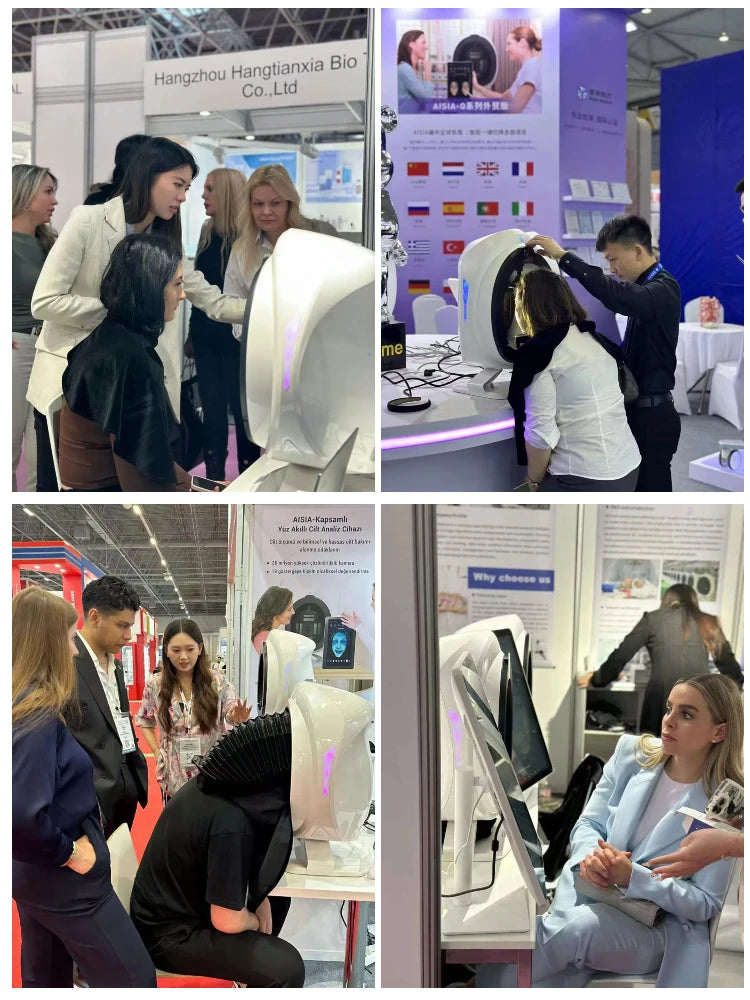 AISIA Q1 3D AI Facial Skin Analyzer Detection Skin Problem Diagnosis 8 Spectrum Professional Analysis Beauty Salon Equipment
