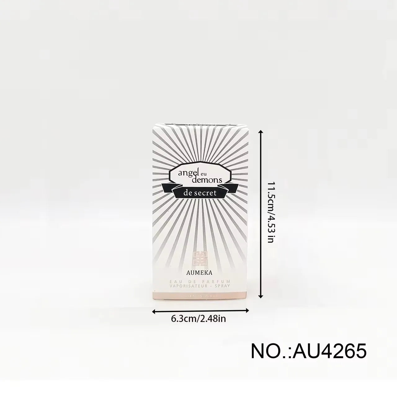 AUMEKA Women Perfume Original Luxury Makeup Arabes Fruity Floral Long Lasting Eau De Parfum Spray 65ml Angel Eu Demons AU4265