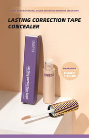 QIBEST Concealer Liquid Foundation Face Makeup Women Brightening Cream Full Coverage Concealer Lasting Modify Corrector Skin