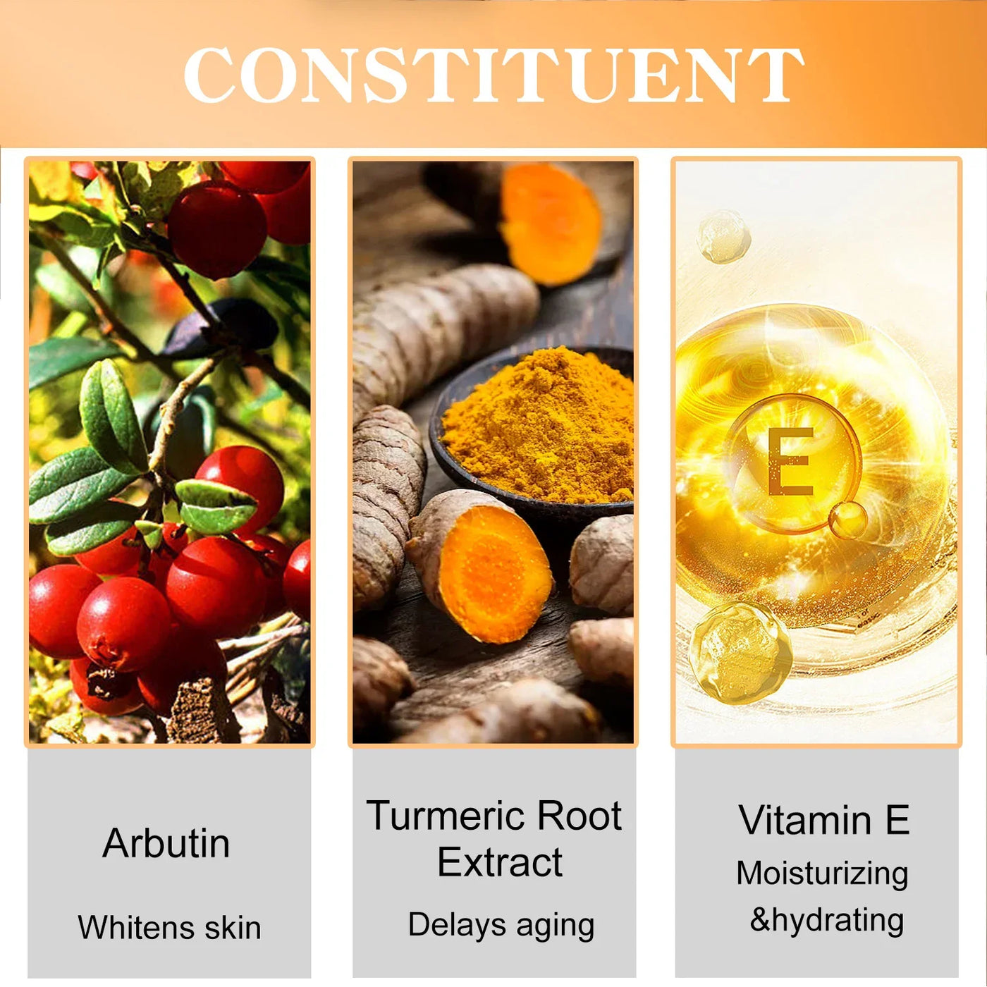 100ML Whitening Cream Turmeric Body Lotion After-Sun Repair Moisturizing Smoothing Skin Lightening Cream for Dark Skin