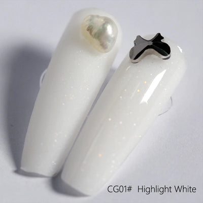 CHUNSHU Solid Jelly Extension Nail Gel Polish 15g Poly Builder Construction Gel For Nails Extend Semi Permanent UV White Varnish