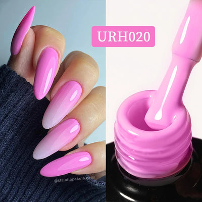 UR SUGAR 7ml Nude Pink Color Nail Gel Polish Semi Permanent Soak Off UV DIY Nail Art Gel Long Lasting Design Manicure Supplies