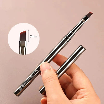 BORN PRETTY Nail Liner Brush DIY Drawing Painting Flower Line Stripes Pen Metal Handle UV Gel Nail Art Brushes Manicure Tool