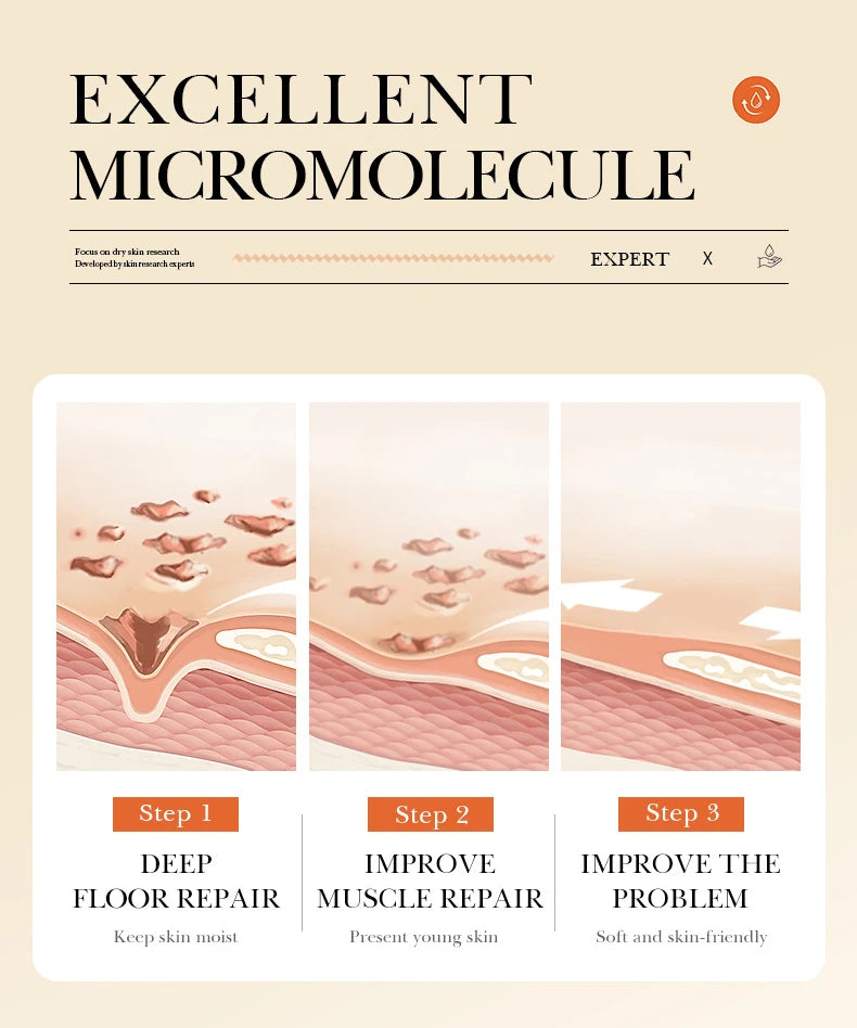 Face Serum Oligopeptide Freeze Dried Powder Nourish Tighten Skin Care Sensitive Repair Smooth Facial Essence Beauty