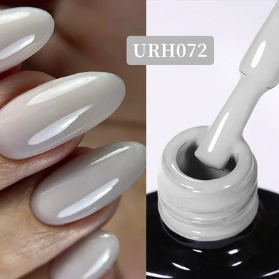 UR SUGAR 7ml Nude Pink Color Nail Gel Polish Semi Permanent Soak Off UV DIY Nail Art Gel Long Lasting Design Manicure Supplies
