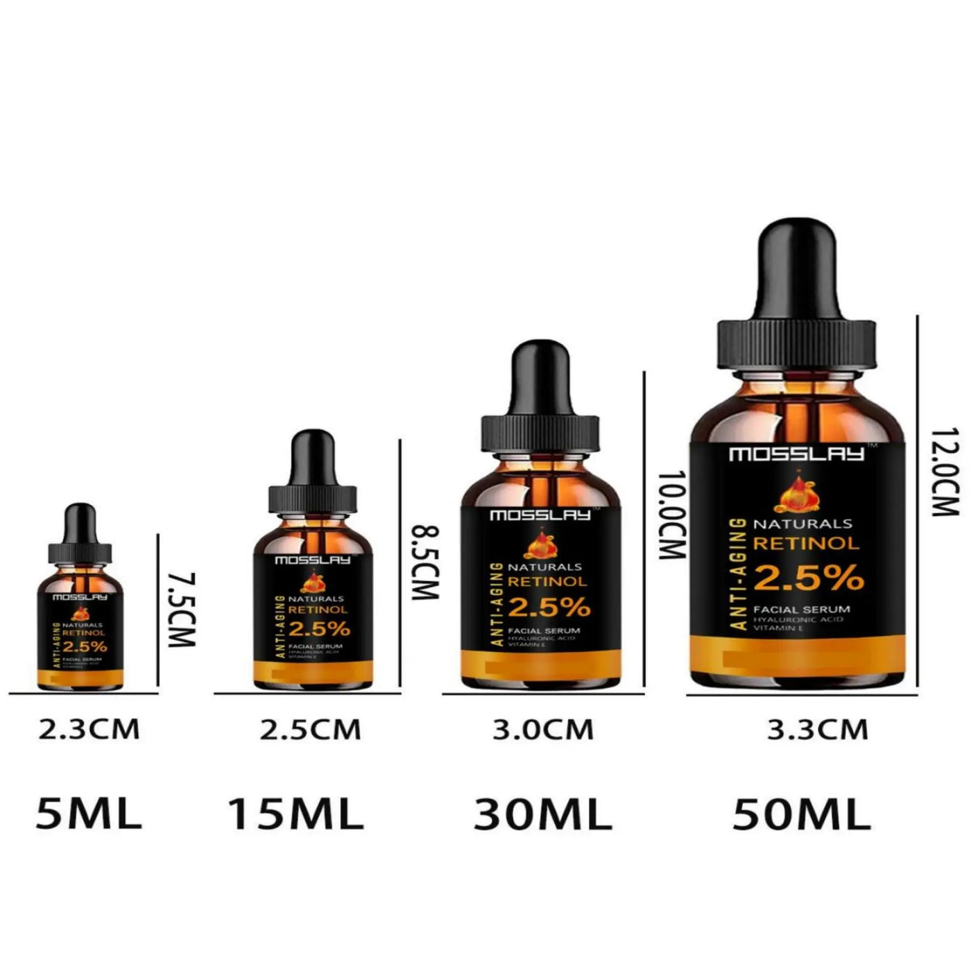 Vitamin C Liquid Serum Oil Facial Serum Hyaluronic Acid Face Serum Skin Care