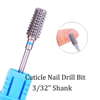 1pc Tungsten Carbide Nail Drill Bit Cutter For Manicure Machine Carbide Electric Nail Drill Milling Cutter For Nail Accessories