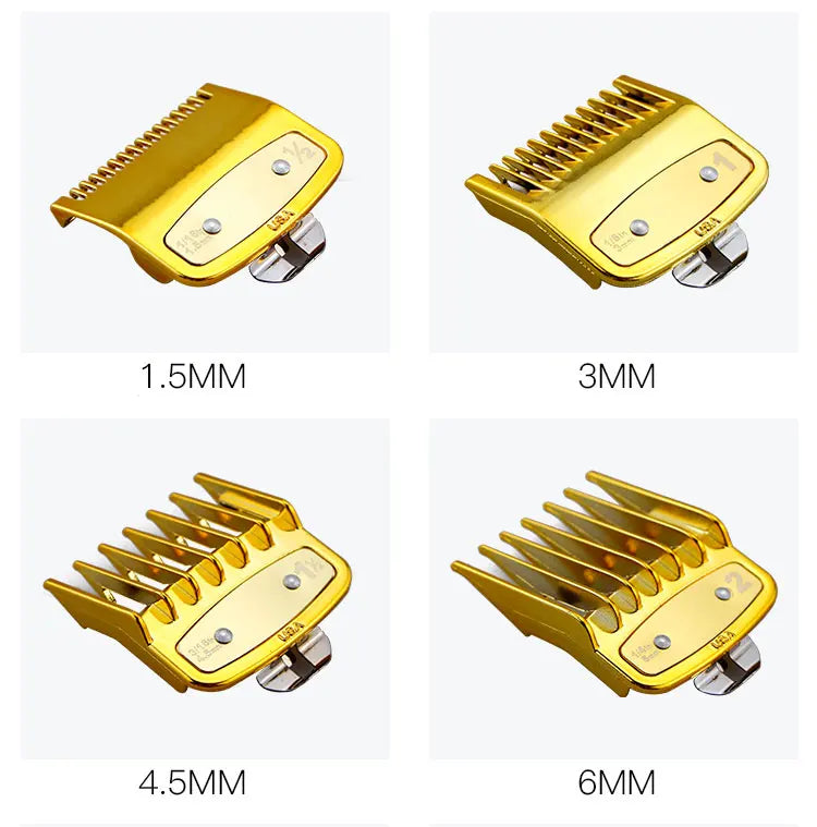8pcs/set Professional Barber Hair Clipper Guide Combs For Wahl Trimmer Attachment Hair Cutting Limited Comb Salon Haircut Tools