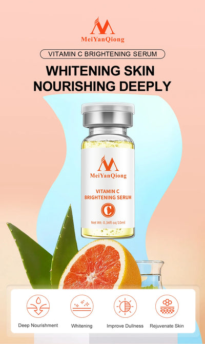 Vitamin C Whitening Facial Serum Anti Aging Moisturzing Serum Face Care VC Remove Dark Spots Serum Anti Wrinkle Skin Care Women