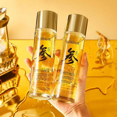 NEW 100ml/120ml Gold Ginseng Face Essence Polypeptide Anti-wrinkle Lightning Moisturizing Facial Serum Skin Care Products