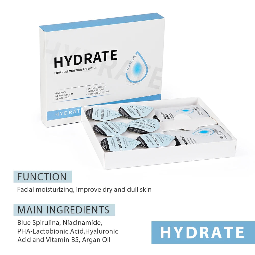 foreverlily 5 pcs CO2 Pods Kit co2 Capsule For Aqua Facial Machine CO2 Gels Bubble Pen Cleaning Facial Beauty Machine Skin Care