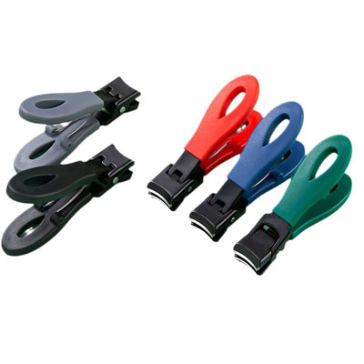 Portable Ultra Sharp Nail Clippers Stainless Steel Wide Jaw Opening Anti Splash Toe Fingernail Trimmers For Woman Man