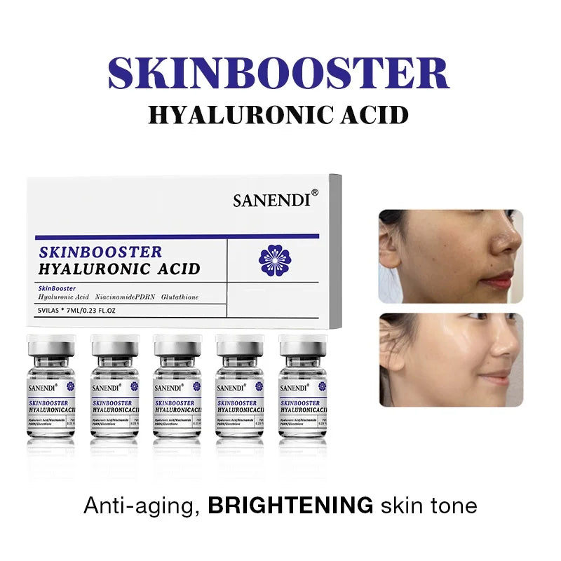 Hyaluronic Acid PDRN Niacinamide Facial Serum for DermaPen DEEP HYDRATION Firmness Anti-aging 7ML*5Vials