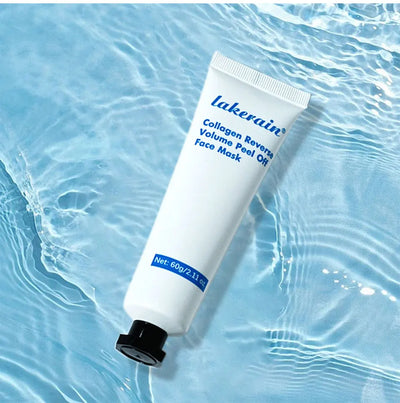 60gCollagen Peel Off Face Mask Pore Shrinking Blackhead Removal Oil Control Skin Rejuvenation Moisturizing Brightening Skin Care