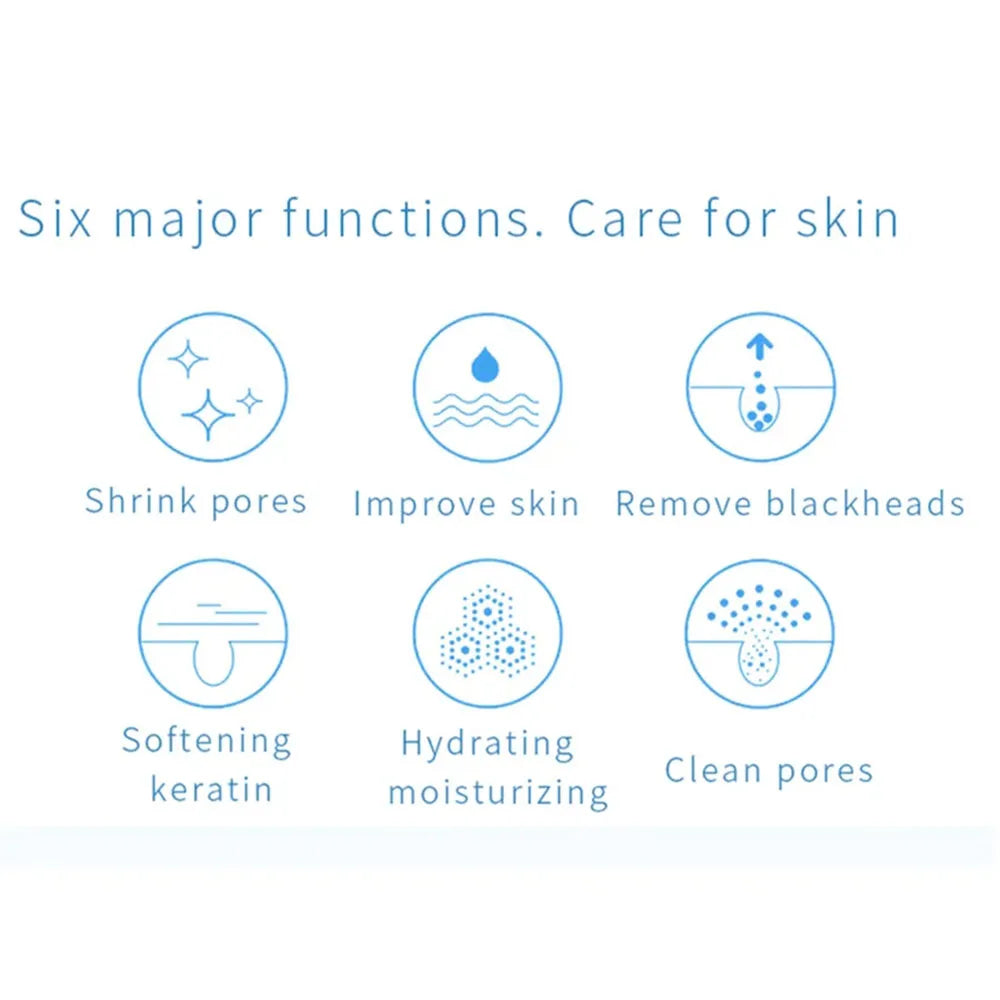 2IN1 Small BubbleVacuum Acne Pore Cleaner Blackhead Remover Skin Deep Cleaning Beauty Care Tools Moisturizing Beauty Instrument