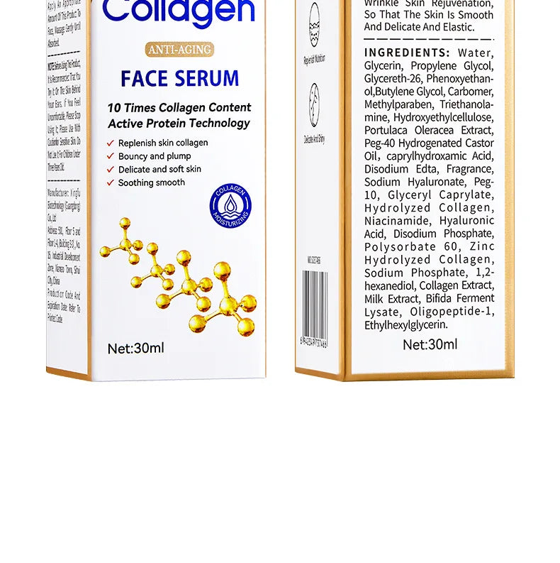 1/3/5pcs SADOER Collagen Face Serum skincare Facial Essence Liquid Anti-aging Moisturizing Nourishing Facial Serum Skin Care