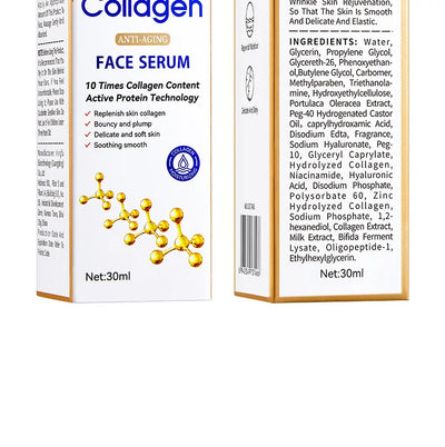 1/3/5pcs SADOER Collagen Face Serum skincare Facial Essence Liquid Anti-aging Moisturizing Nourishing Facial Serum Skin Care