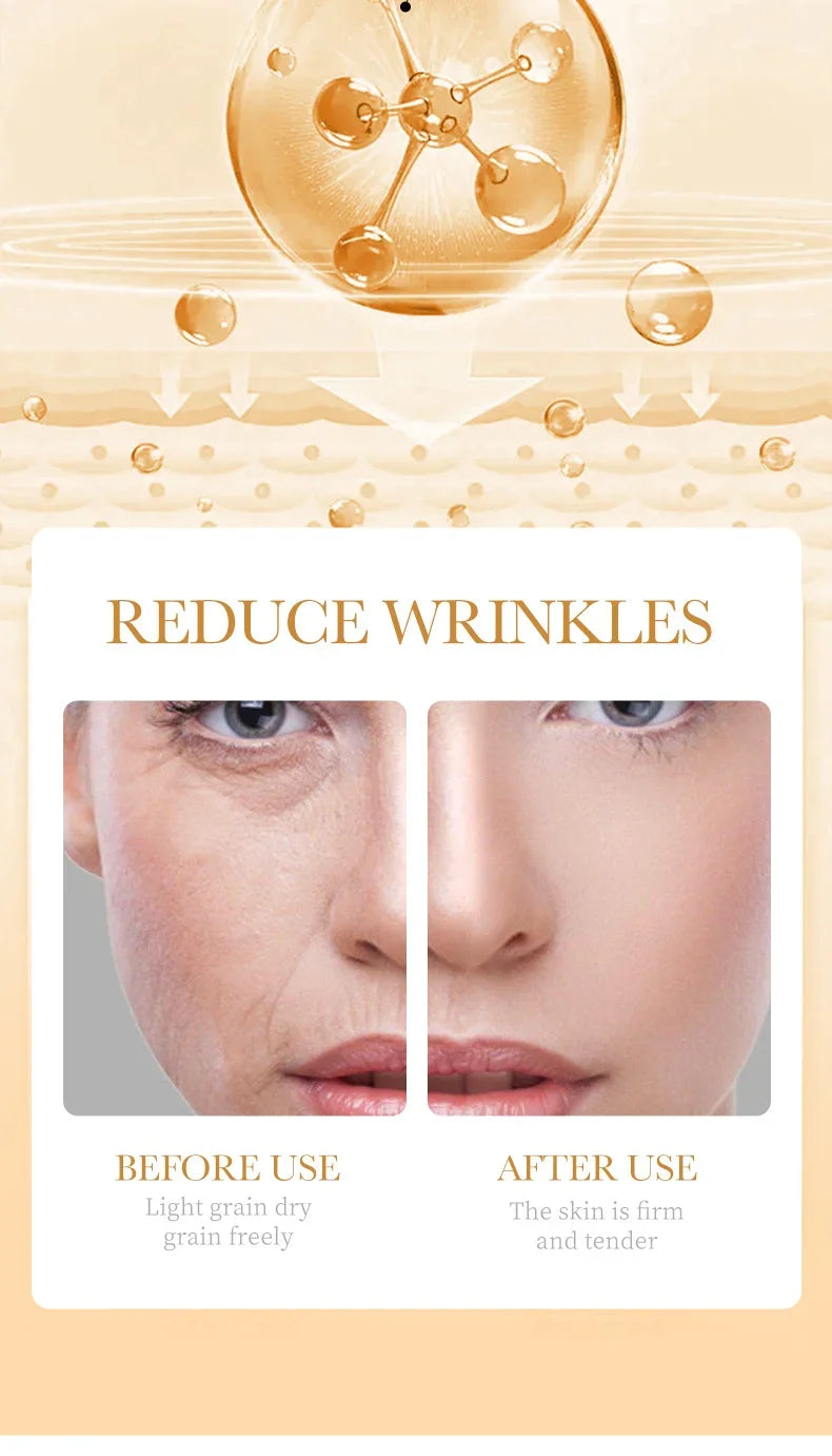 Collagen Anti Wrinkle Facial Mask Anti Aging Fade Fine Lines Firm Skin Moisturizing Brightening SkinCare Korean Cosmetics