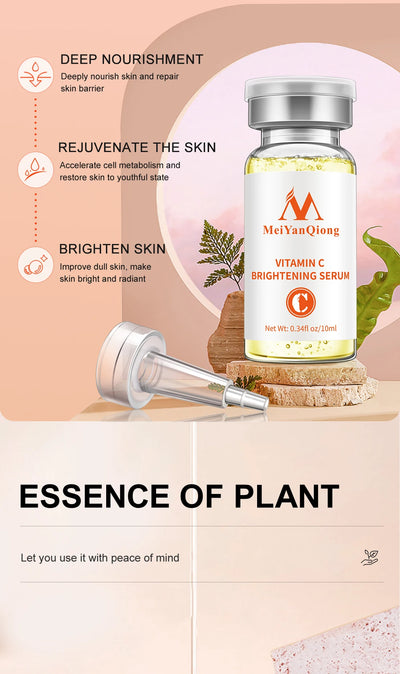 Vitamin C Whitening Facial Serum Anti Aging Moisturzing Serum Face Care VC Remove Dark Spots Serum Anti Wrinkle Skin Care Women