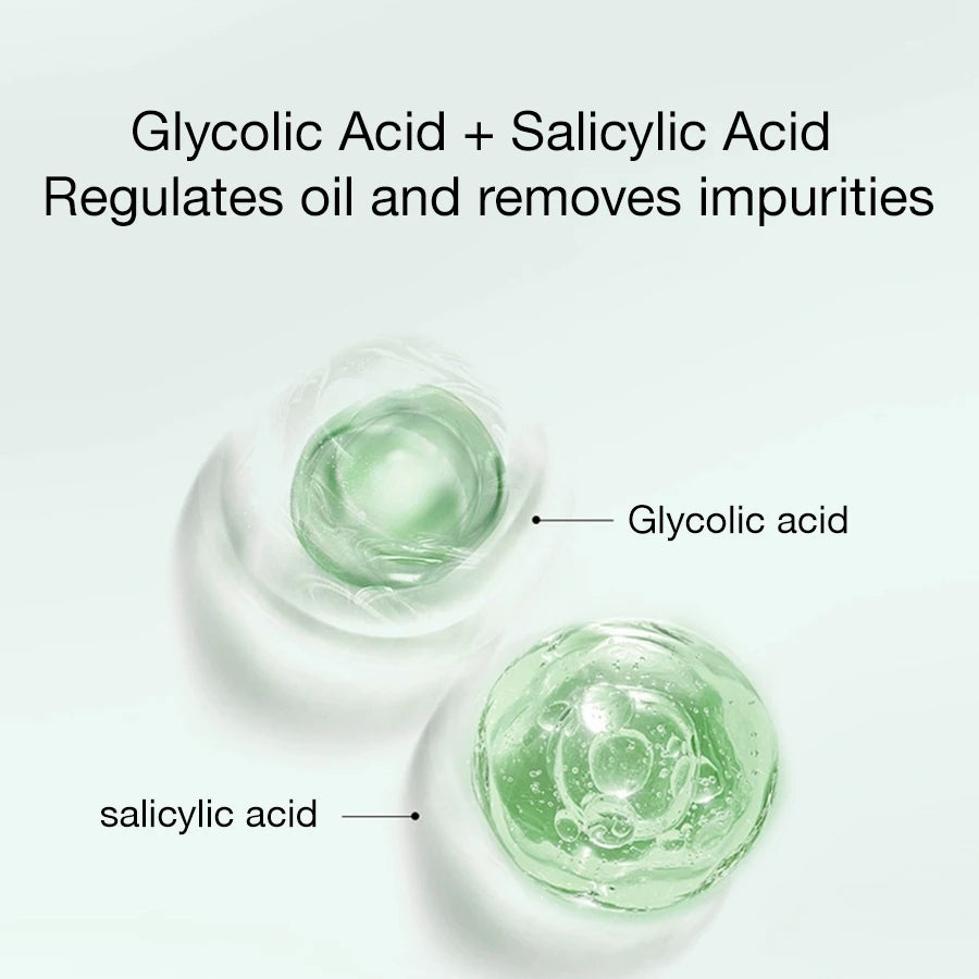 Pore Clear Exfoliation AHA+BHA Exfoliating Pads Skin Moisturizing Gentle Exfoliation Deep Cleansing Exfoliating Pads