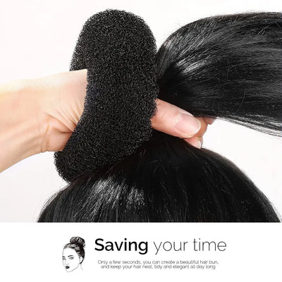 Hair Donut Hair Bun Maker for Kids,Ballet Buns Maker for Kids, Sock Bun Hair Maker,Donut Bun Maker Hair,Easy Bun Hair Bun Maker