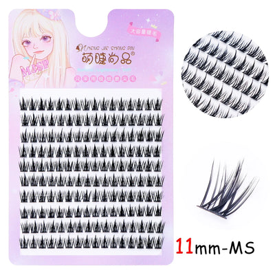 Individual Eyelashes DIY Eyelash Clusters Natural Fake Eyelashes Lash Clusters Manga Lashes Newbie Daily Eyelashes Makeup