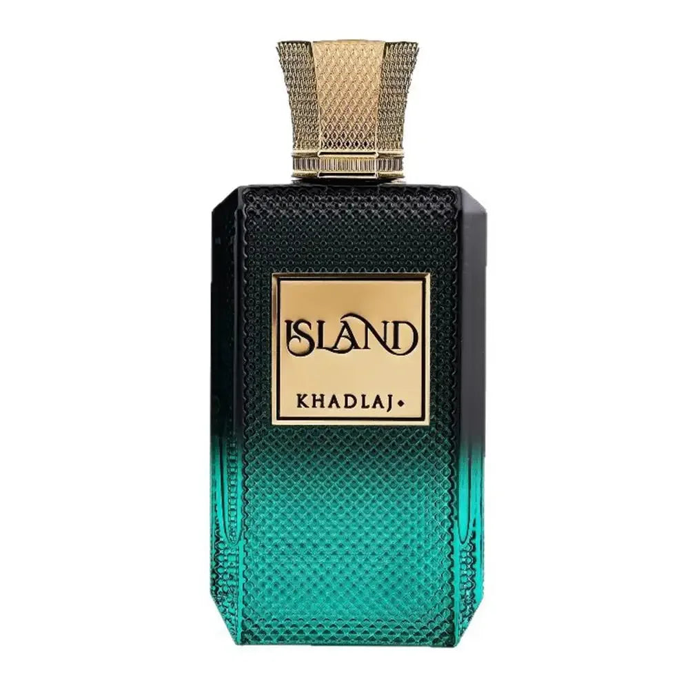 100ML Khadlaj Island Vanilla Eau De Parfum Spray Oriental Tune Long Lasting Men Perfume Dubai Arabia Parfums