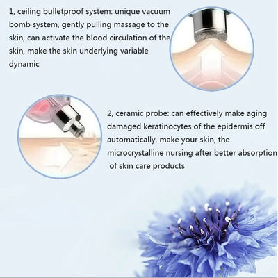 Mini Portable Diamond Dermabrasion Microdermabrasion Facial Care Tool Salon Exfoliation Beauty Machine