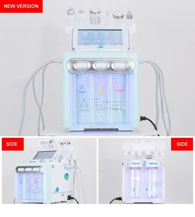 New Arrival! 7 In 1 H2O2 Water Oxygen Jet Peel Hydro Beauty Skin Cleansing Hydrofacial Machine Facial Machine Water Aqua Peeling