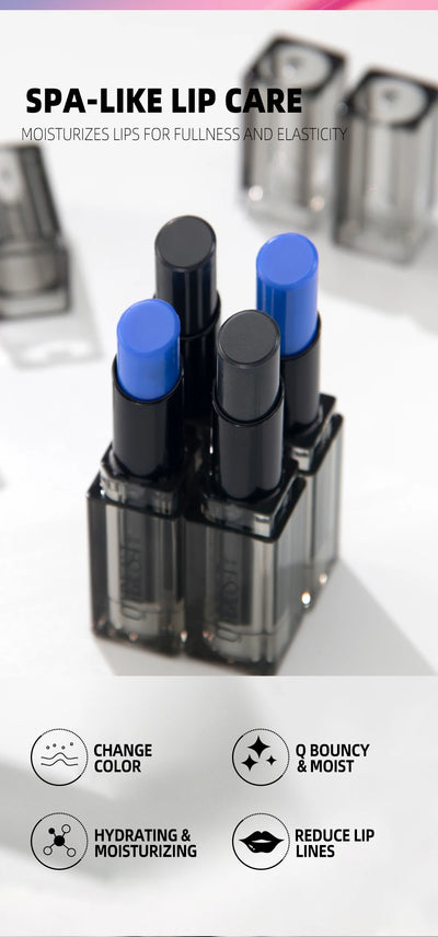 QIBEST Magic Color Changing Lip Stick Moisturizing Long Lasting PH Change Shift Colors Lip Balm Nourish Lip Stain Tint Makeup