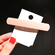 Morandi Color Spring Hair Clip Women Girls Temperament Ponytail Hairpin Korean Colorful Matte Barrettes Hair Styling Accessories