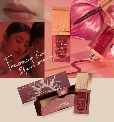 Girlcult Lipstick Lip Cream Non-Stick Lip Glaze Liquid Lipstick Lipgloss Matte  Long Lasting Makeup Cosmetics Rare Makrup Beauty