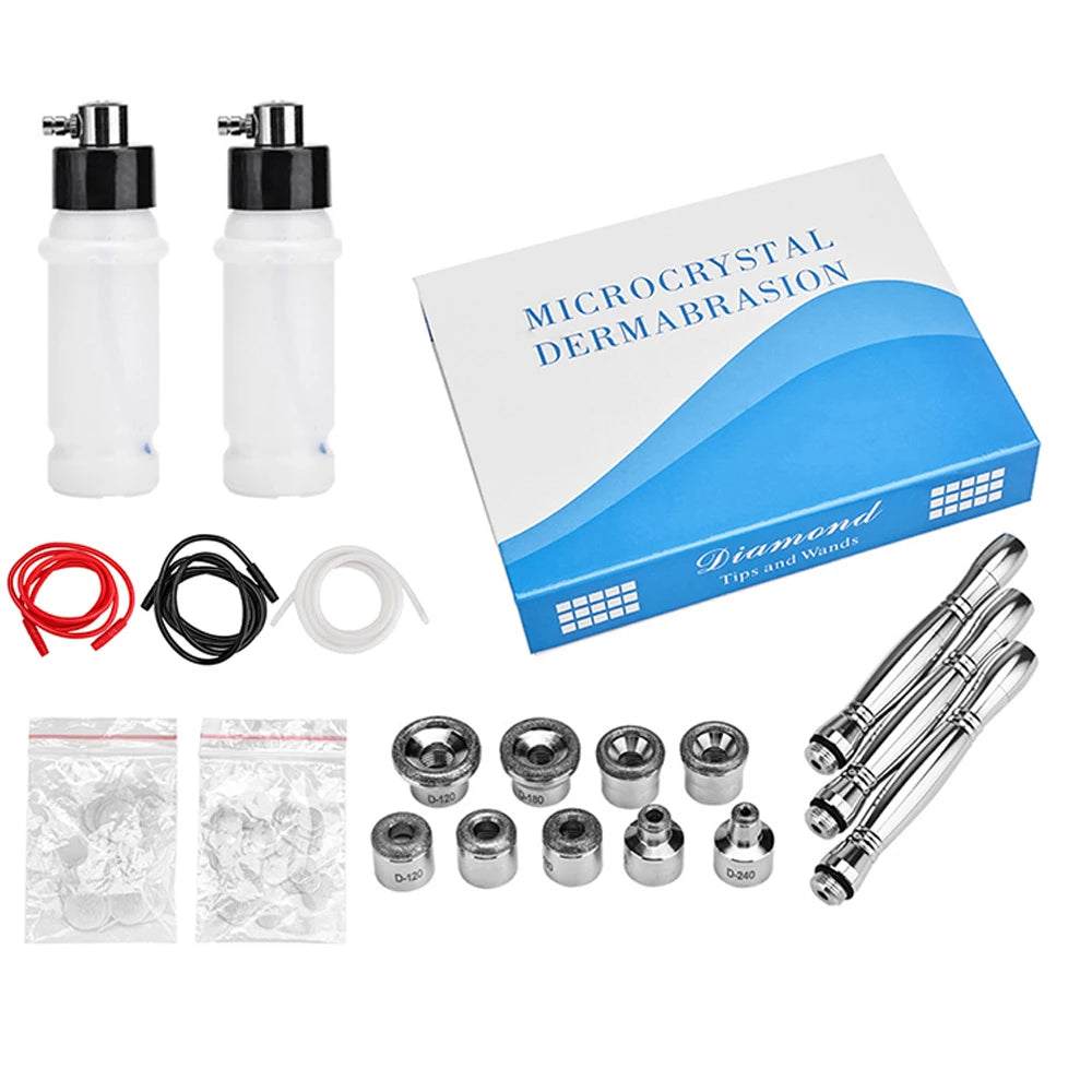 New Diamond Microdermabrasion Machine Exfoliation Facial Dermabrasion Devices Vacuum Wrinkle Removal Peeling Skin Care Tools