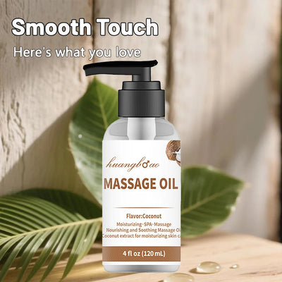 Lavender Massage Oil for Couples - Full Body Massage Oil for Date Night Massage Smooth Gliding Formula Valentine's Day present