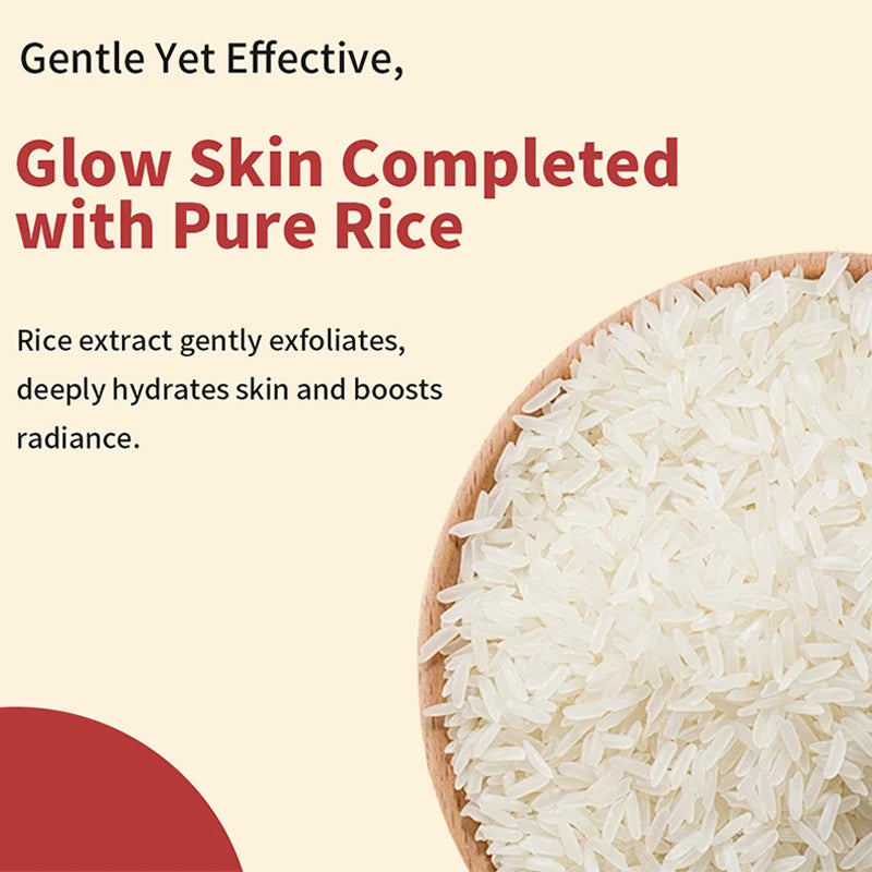 Essence Toner White Rice+black Rice Ampoule Skin Softening Essence Exfoliate Face Scrub Dead Skin Fade Essence Brighten Body