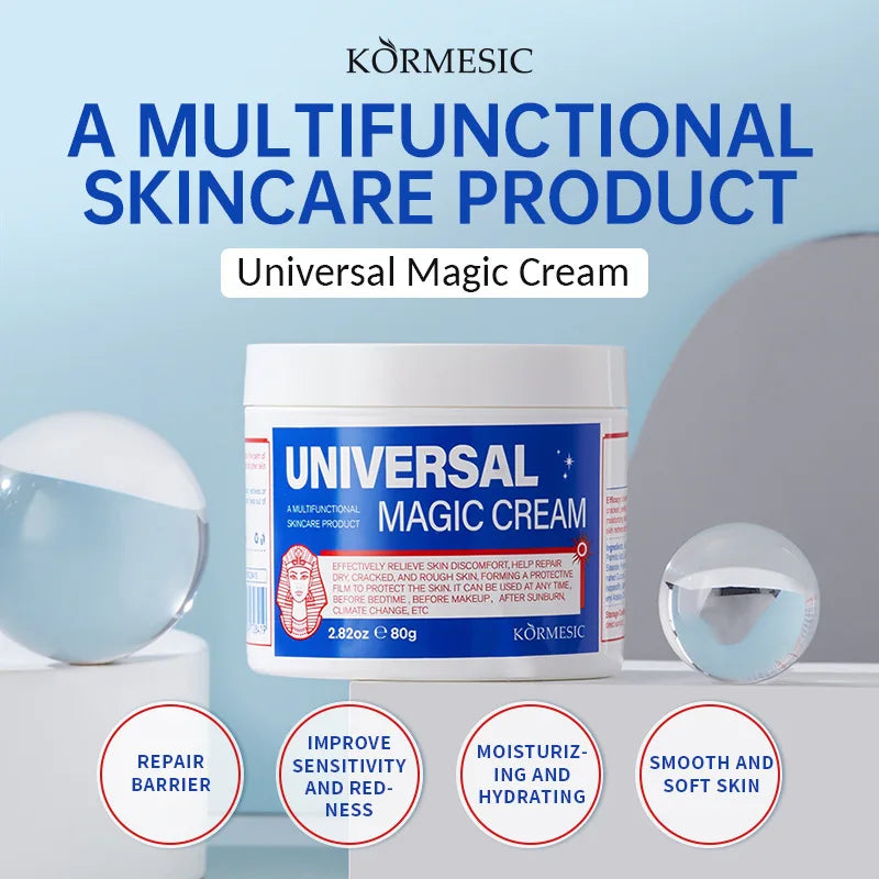 80g Universal Magic Cream Facial Care Moisturizing Face Cream Skin Repair and Smooth and Soft The Skin