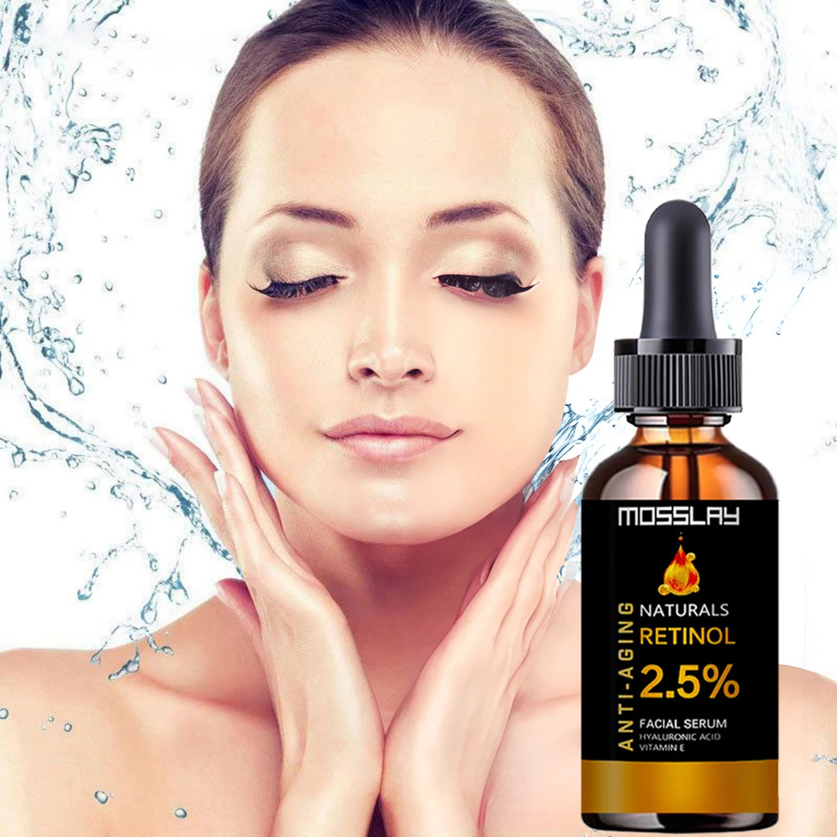 Vitamin C Liquid Serum Oil Facial Serum Hyaluronic Acid Face Serum Skin Care