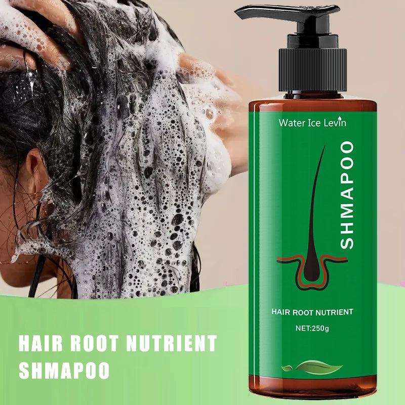 Hair Root Nutrient Peptide Protein Shampoo, Keratin and Biotin, 8.82 Oz, Deep Care for Dry, Frizzy and Damaged Hair, Moisturizing and Smoothing Formula, Suitable for Men and Women