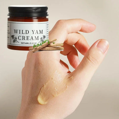 Wild Yam Cream Organic Moisturizes Whitening Cream Face Skincare Products Natural White Bright Cream Night Smooth