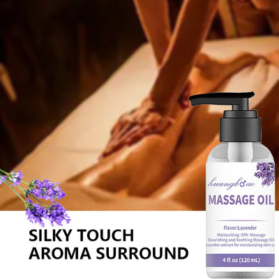 Lavender Massage Oil for Calming, Soothing and Relaxing Muscles Massage Oil for Massage Ideal Body Oil for Skin Moisturizing