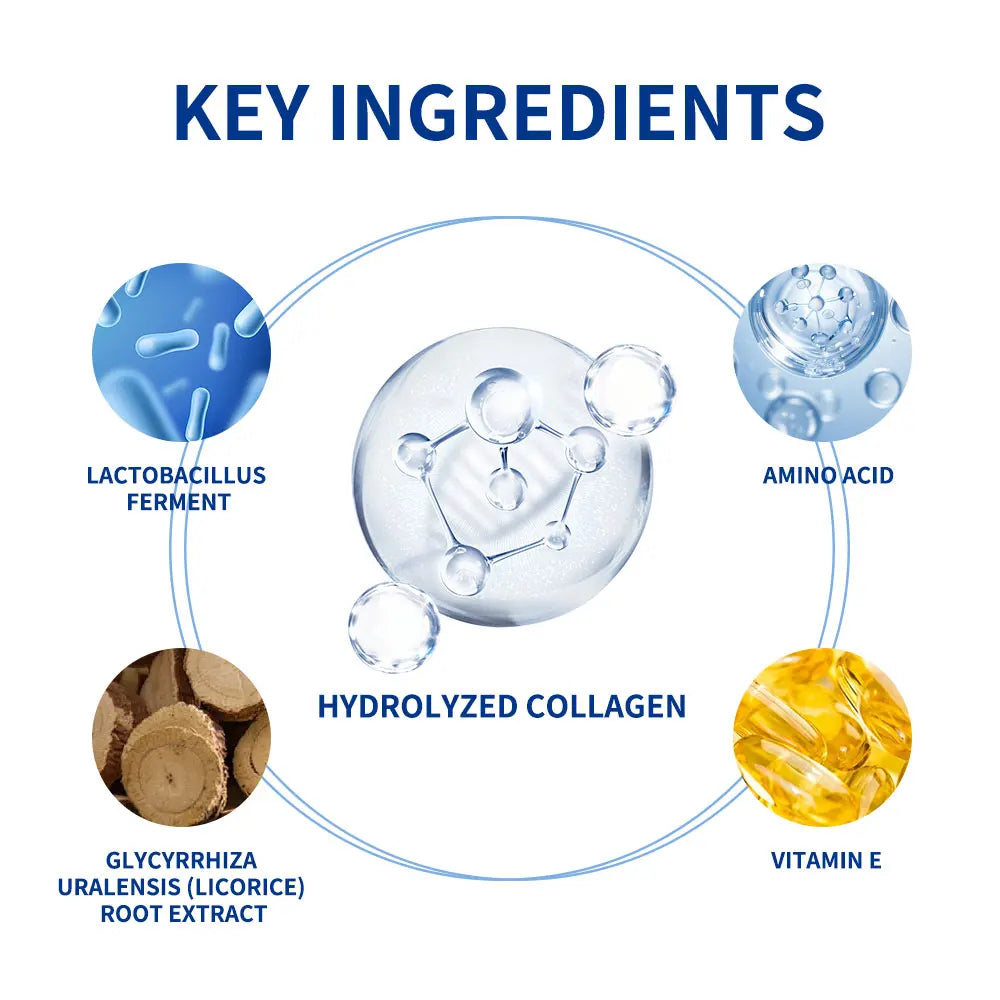 60gCollagen Peel Off Face Mask Pore Shrinking Blackhead Removal Oil Control Skin Rejuvenation Moisturizing Brightening Skin Care