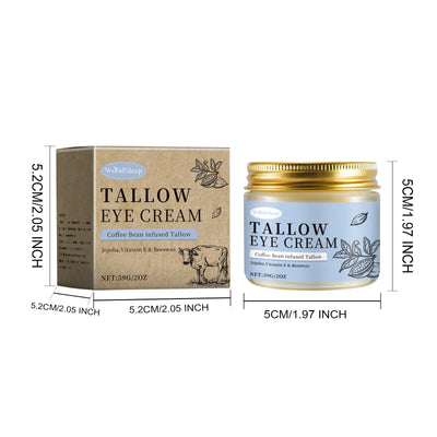 Firming Eye Cream Eye Bag Removal Fade Fine Lines Lightening Dark Circles Moisturizing Brighten Tallow Anti Puffiness Eye Cream