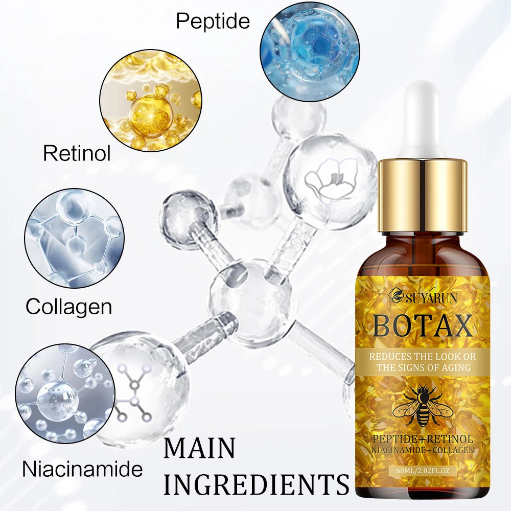 SUYARUN Botax Serum Anti-Aging Facial Treatment, Wrinkle Reducer & Skin Tightening Cream, Fast Absorption Face Care.