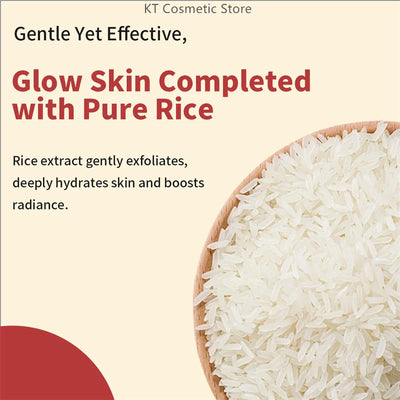 Black White Rice Peel Shot Glow Rice Ampoule Duo Exfoliate Dead Skin Closed Pimples Moisturize Brighten Smooth Pores Care Korea