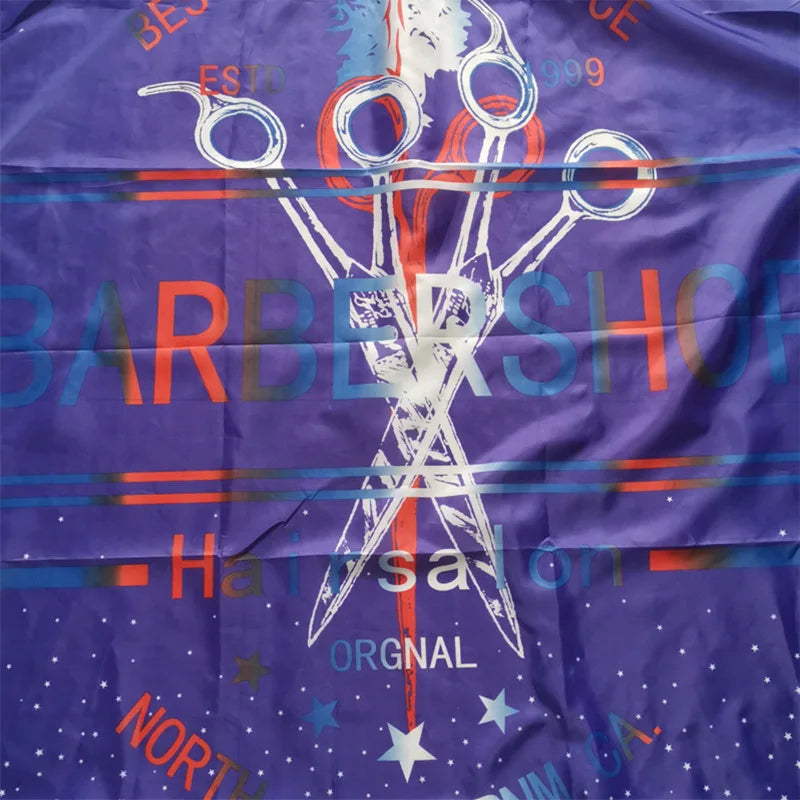 Hairdressing Bibs Hairdressing Bibs For Perming And Dyeing Printed Perming And Dyeing Non-Stick Hair Dress Shawl Bibs